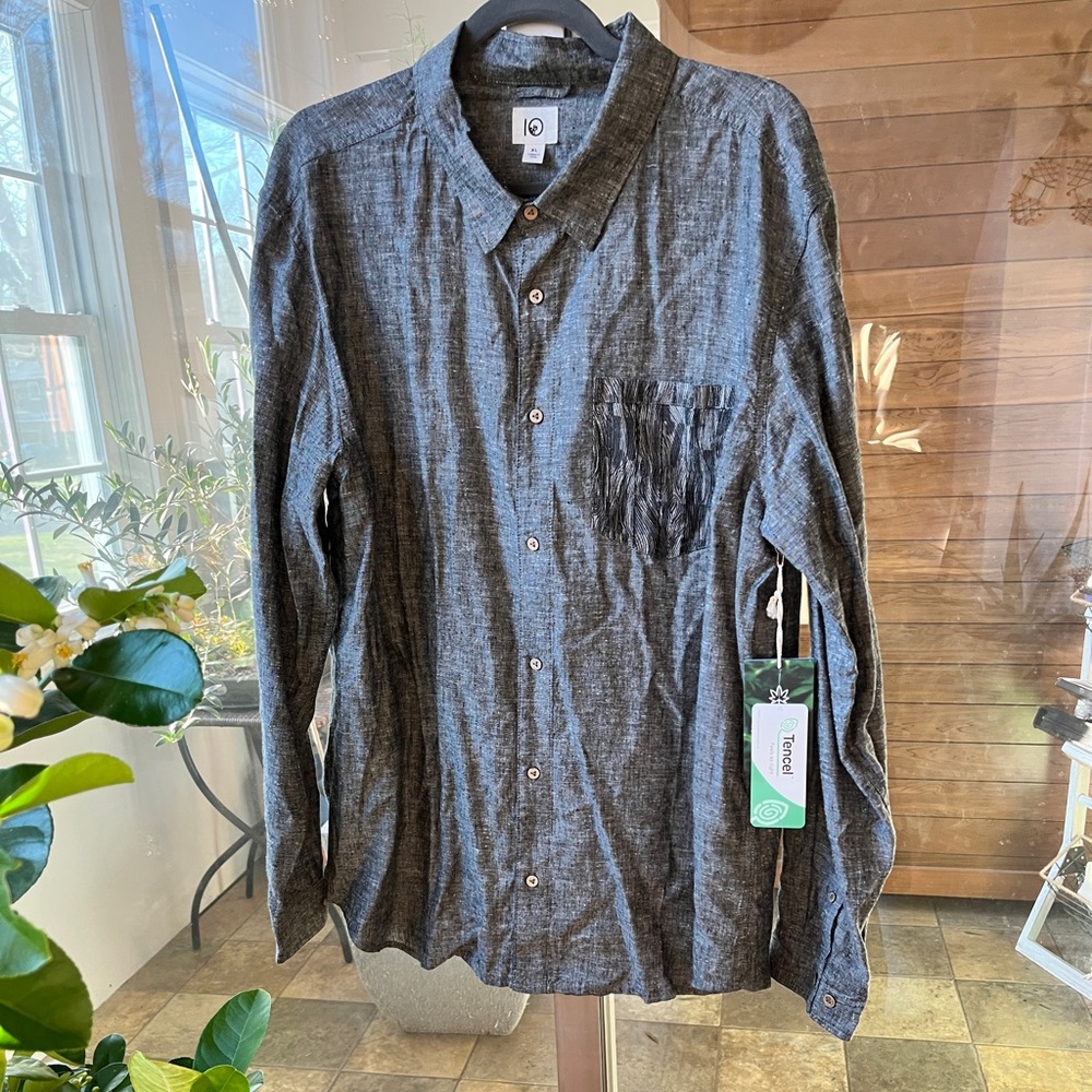 MENS TEN TREE COLLARED SHIRT